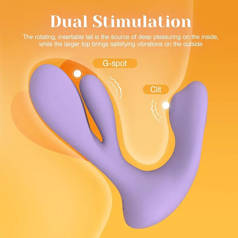 Elysian Duo Rotating Vibrator for Dual Stimulation