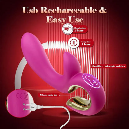 Dual-Action Thrusting G-Spot Vibrator