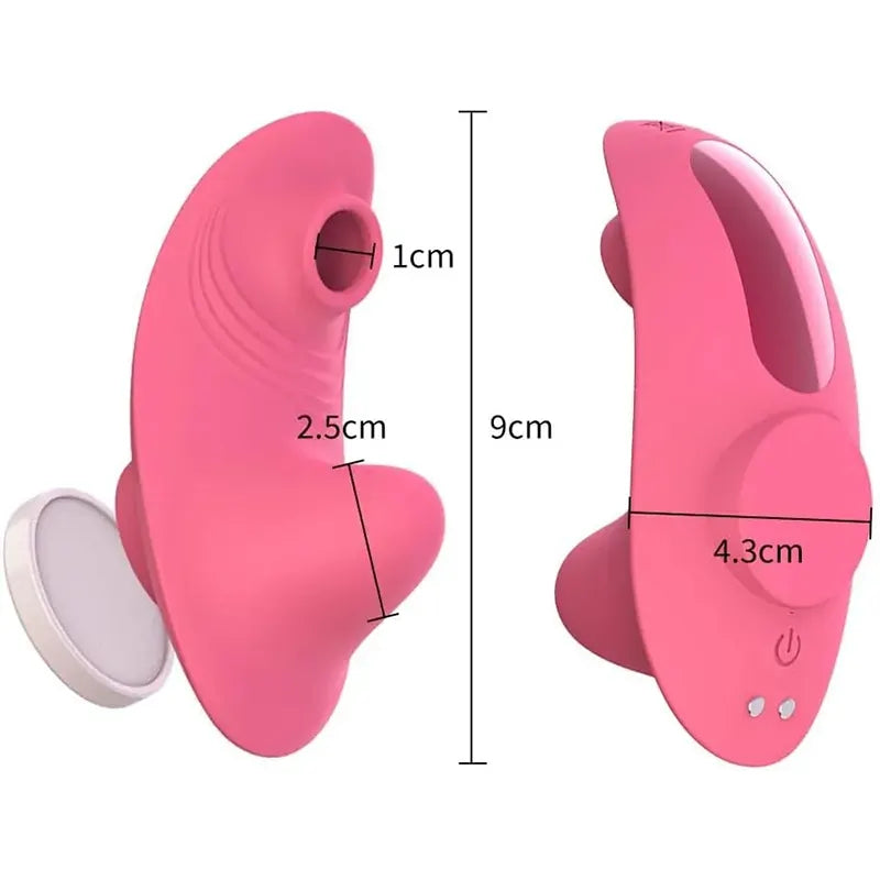 Wearable Remote-Controlled Clitoral Vibrator