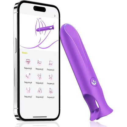 Mini Bliss Bullet Vibrator - App-Controlled