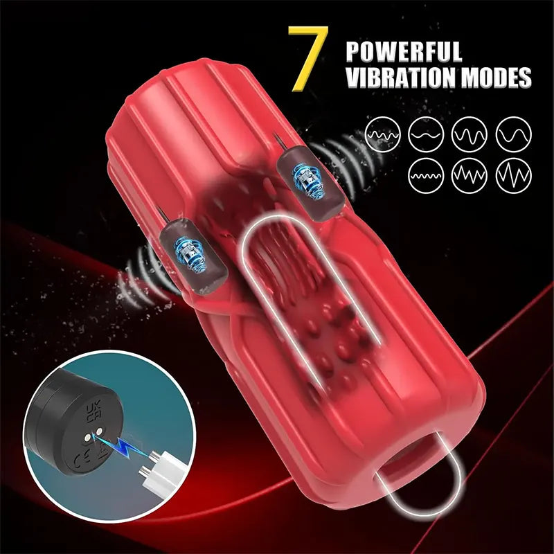 Removable Male Vibration Enhancer