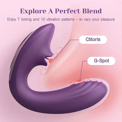 Petal Delight Clitoral Licking Vibrator