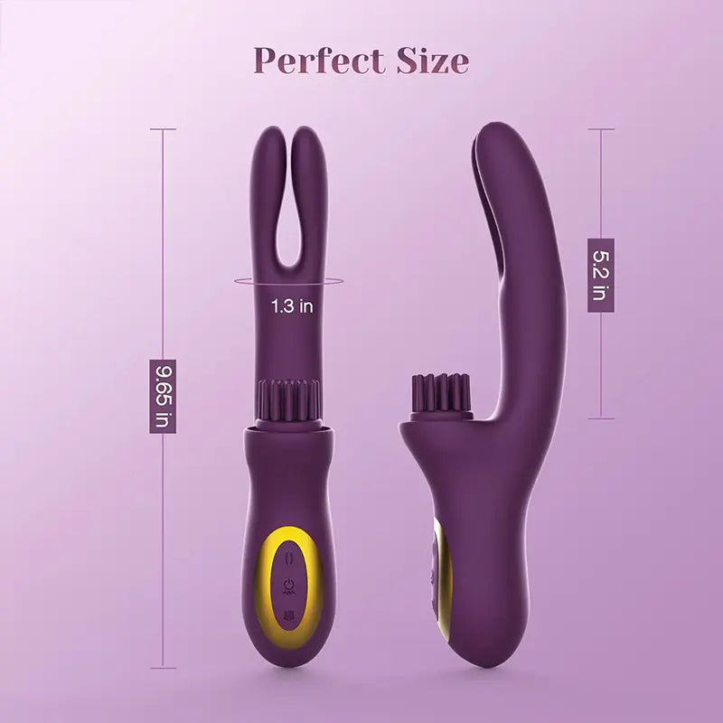 VelvetCurl Clitoral Tickling Vibrator