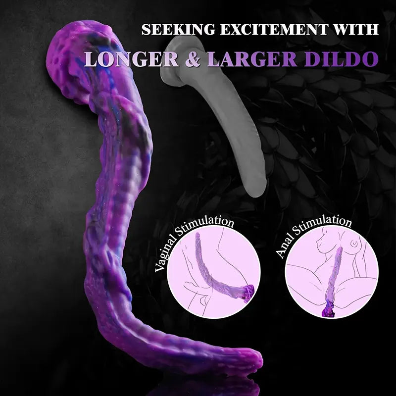 Extra Long Fantasy Monster Dragon Dildo