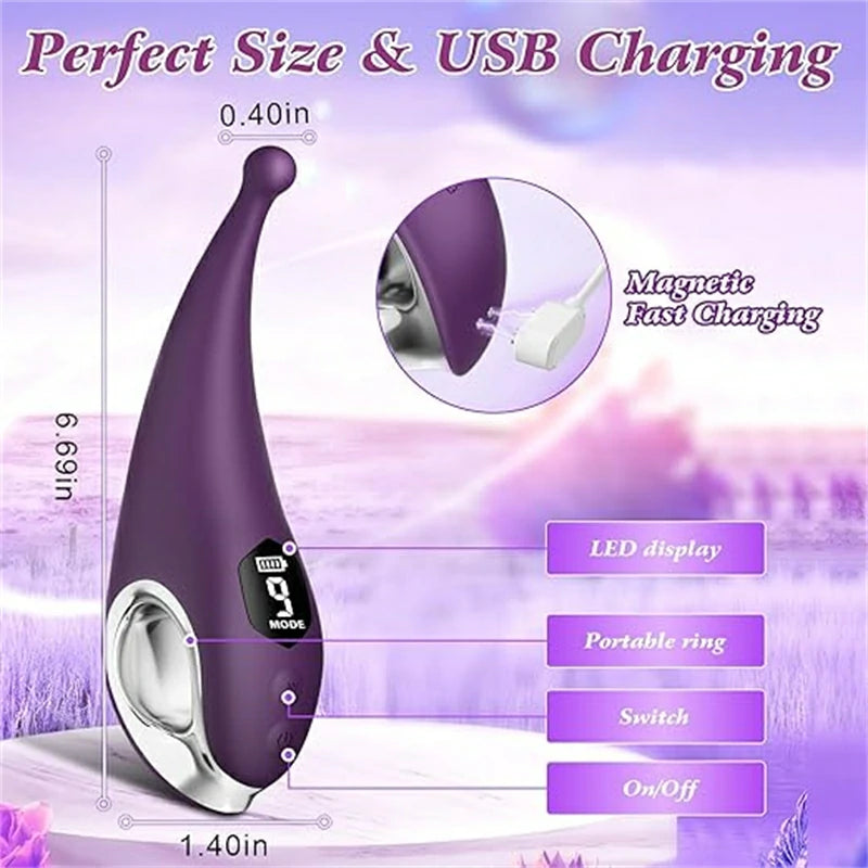 Click Orgasm Precision Clitoral Vibrator