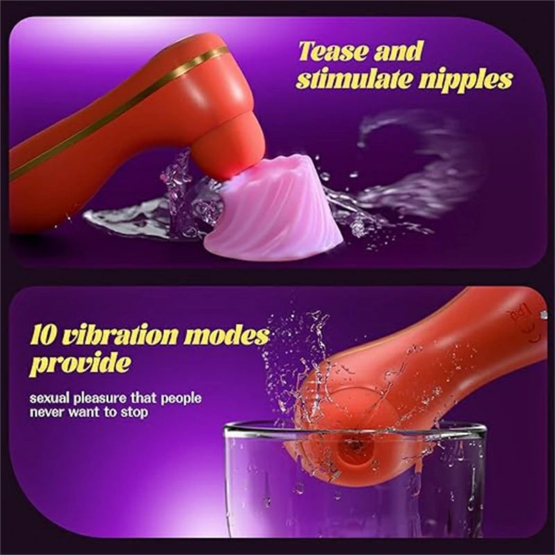 Clitoral Vibrator with 7 Suction and 3 Vibration Modes