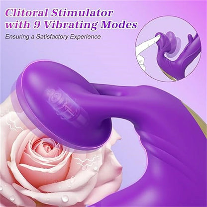 Dual Head Tapping Remote Control G-Spot Vibrator