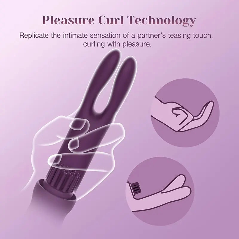 VelvetCurl Clitoral Tickling Vibrator