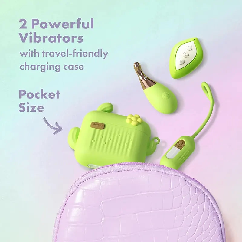 Blossom Bliss Mini Wand & Egg Vibrator Set