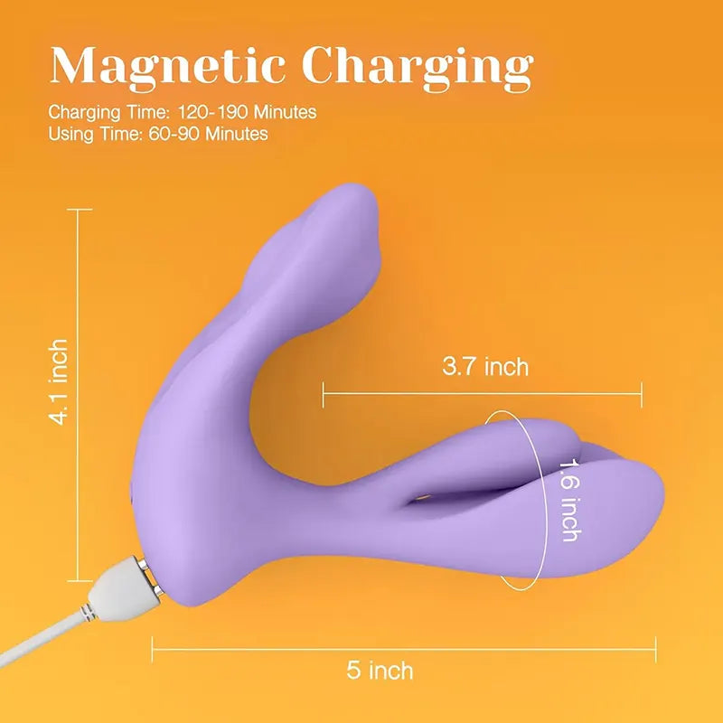 Elysian Duo Rotating Vibrator for Dual Stimulation