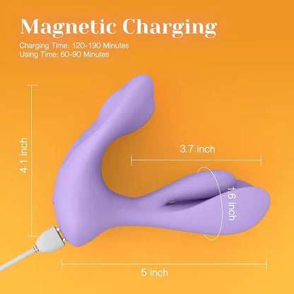 Elysian Duo Rotating Vibrator for Dual Stimulation