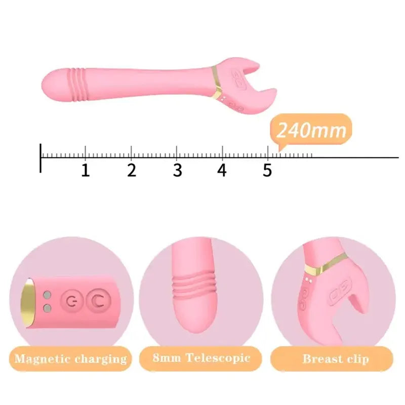 Pleasure Tool Wrench Vibrator