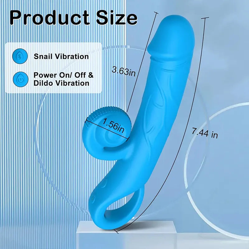 Snail Ecstasy 10-Function G-Spot & Clitoral Vibrator