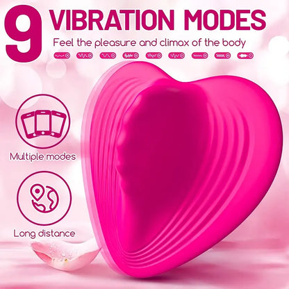 9-Mode Rechargeable Clitoral Stimulator