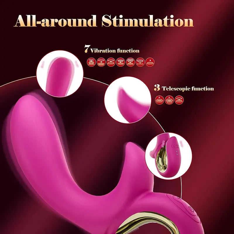 Dual-Action Thrusting G-Spot Vibrator