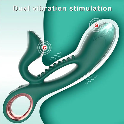 Aqua Pulse Dual-Action Rabbit Vibrator