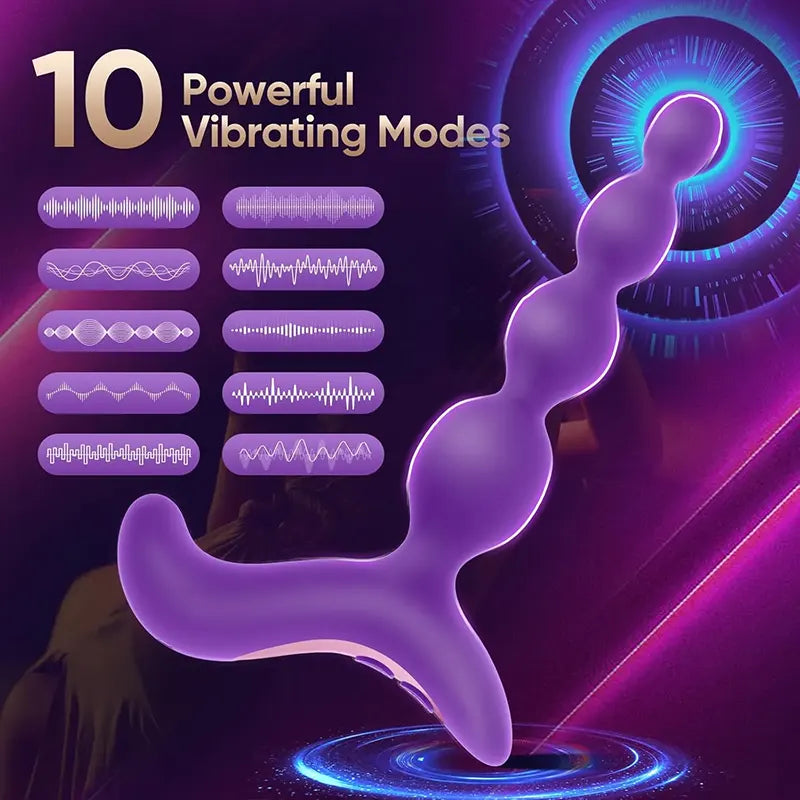 VibeFlex Anal Training Set with Vibrating Plug