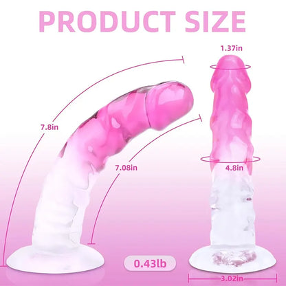 Realistic Suction Dildo