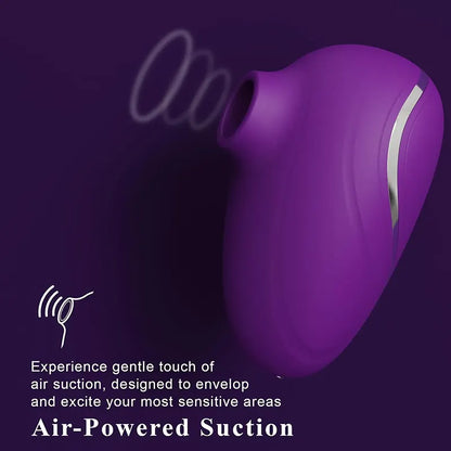 BlissWave Mini Clitoral Suction Vibrator