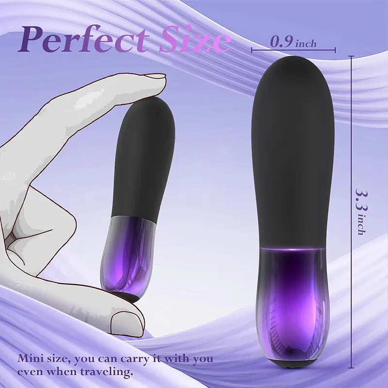 10 Vibration Modes Mini Clitoral Vibrator