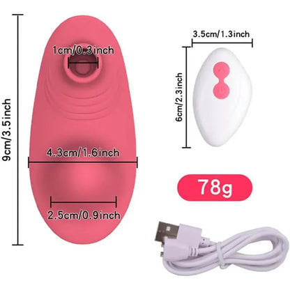 Wearable Remote-Controlled Clitoral Vibrator