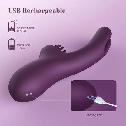 VelvetCurl Clitoral Tickling Vibrator