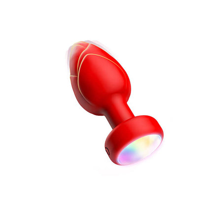 10_modes_vibrating_small_butt_plug_red