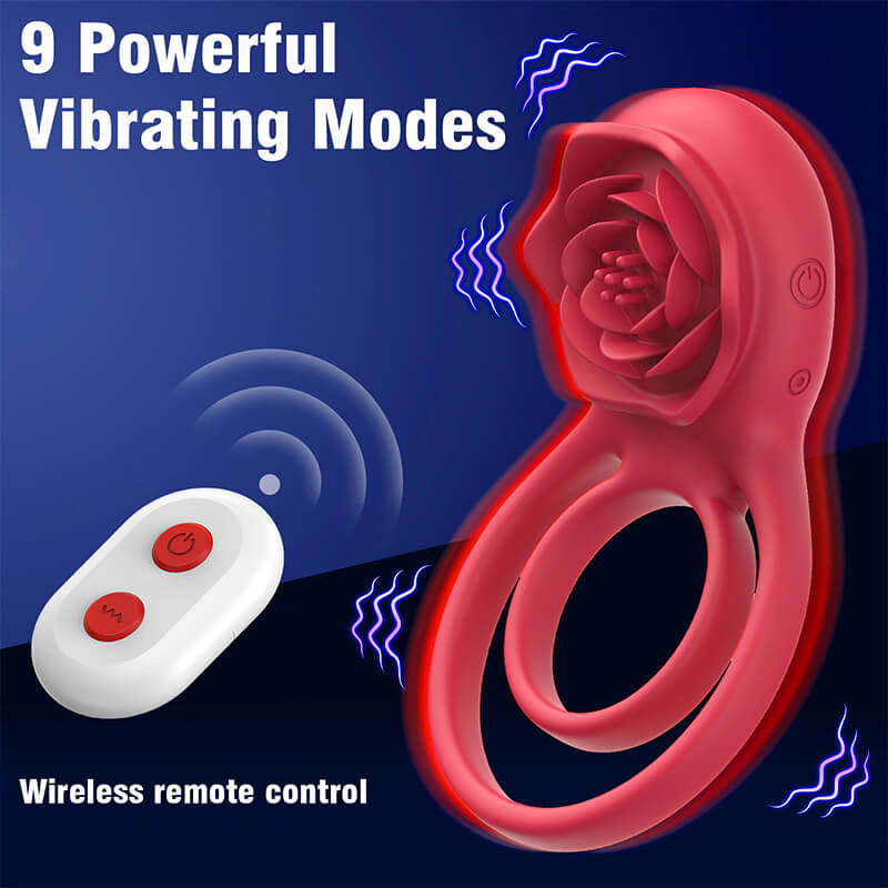 Rose_Clitoral_Vibrating_Cock_Ring_Red1