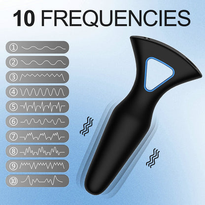 10-Speed_Prostate_Vibrating_Massager_Black_2