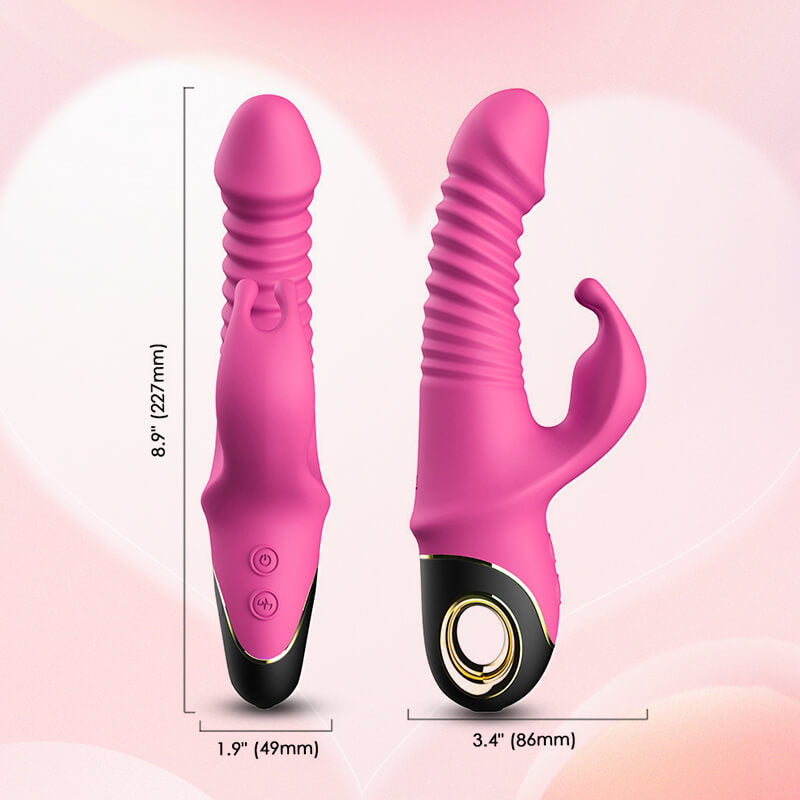 Telescopic_Rocking_Rabbit_Head_Vibrator_Rose6